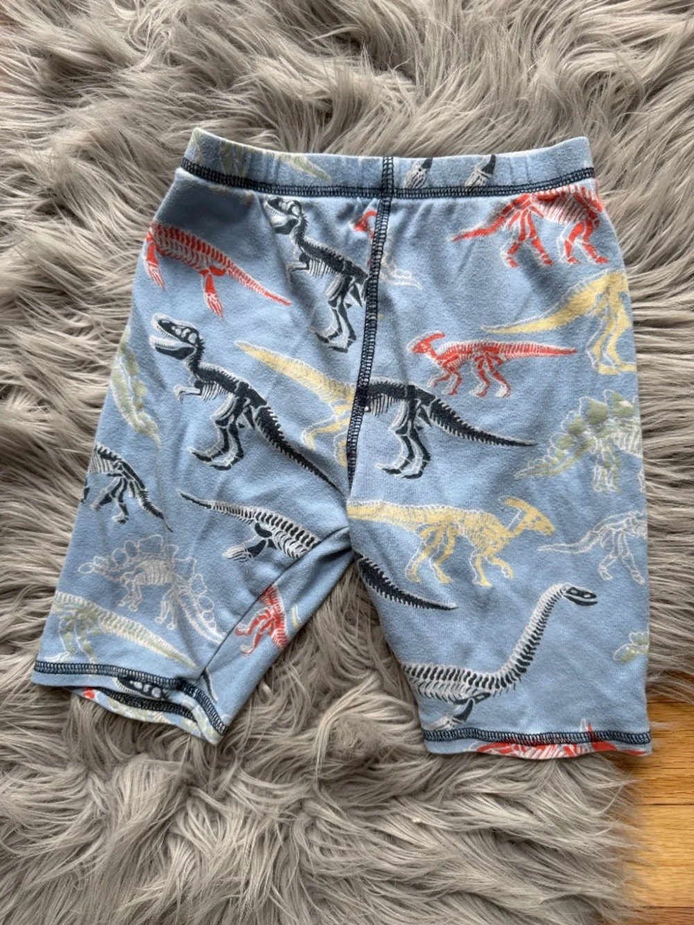 Nordstrom Kids Dino Fitted Two-Piece Short Pajamas